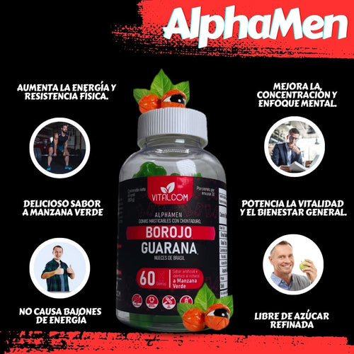 GOMAS ALPHAMEN BOROJO VITALCOM x60